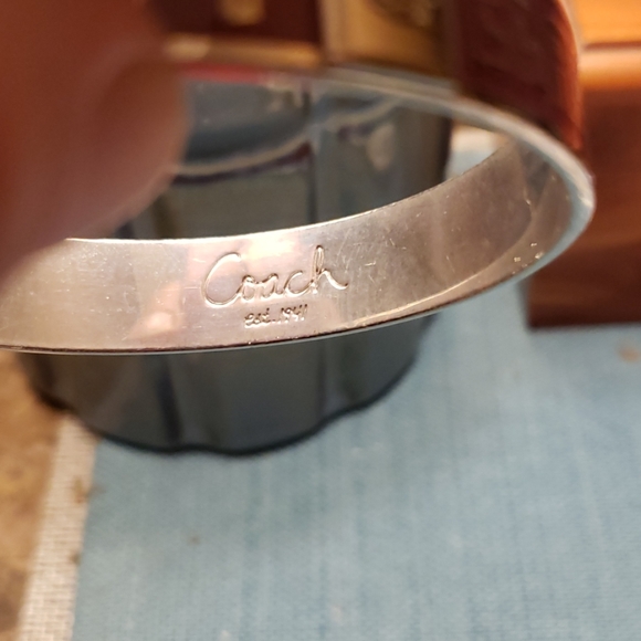 New Coach Limited Ed. Sig. Poppy Bangle Bracelet - Picture 7 of 8